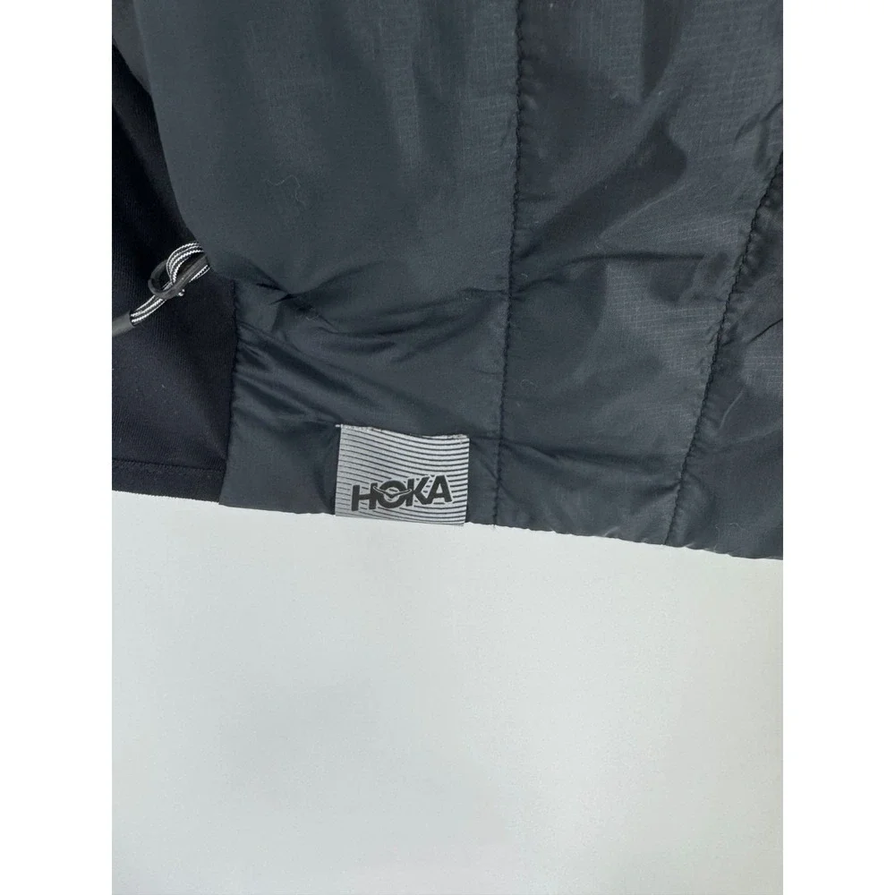 Hoka One One Running Coldsnap Quilted Puffer Vest Men Medium Insulated Full Zip